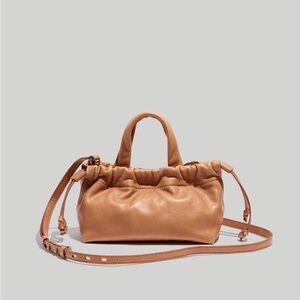 Madewell Piazza Mini Crossbody Bag- Caramel (Timber Beam) NWT